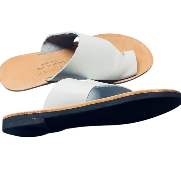 100% Leather Handmade In Greece Sandal Size 8 (Unbranded / Artisan Made) - Picture 4 of 7